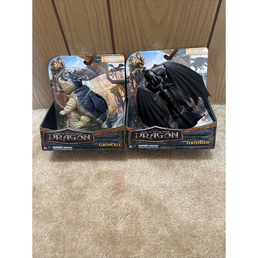 How To Train Your Dragon‎ Figures Toothless Gronckle